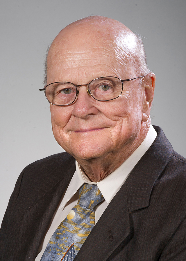 Dr. H. Eldon Attaway, 1954 alumnus and clinical associate professor in orthodontics