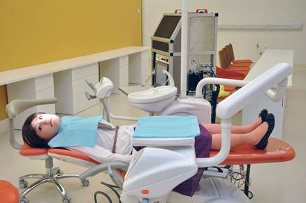 "Hessa," the dental simulator at Princess Nourah bint Abdulrahman University (PNU) College of Dentistry