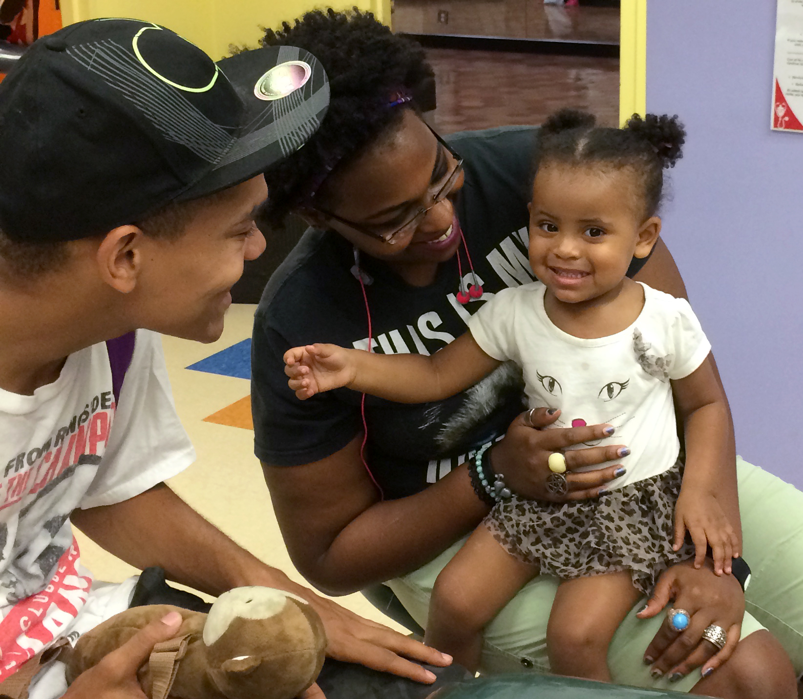 TAMBCD residents and faculty oversee First Dental Home visits like this one at the Foremost Family Health Center – Martin Luther King Jr.