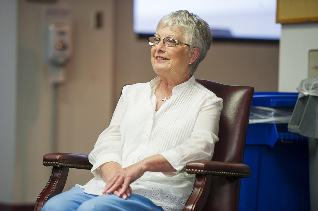 “BCD has been my family, and all the students have been my children,” Allen told co-workers and friends during her May 31 retirement reception.