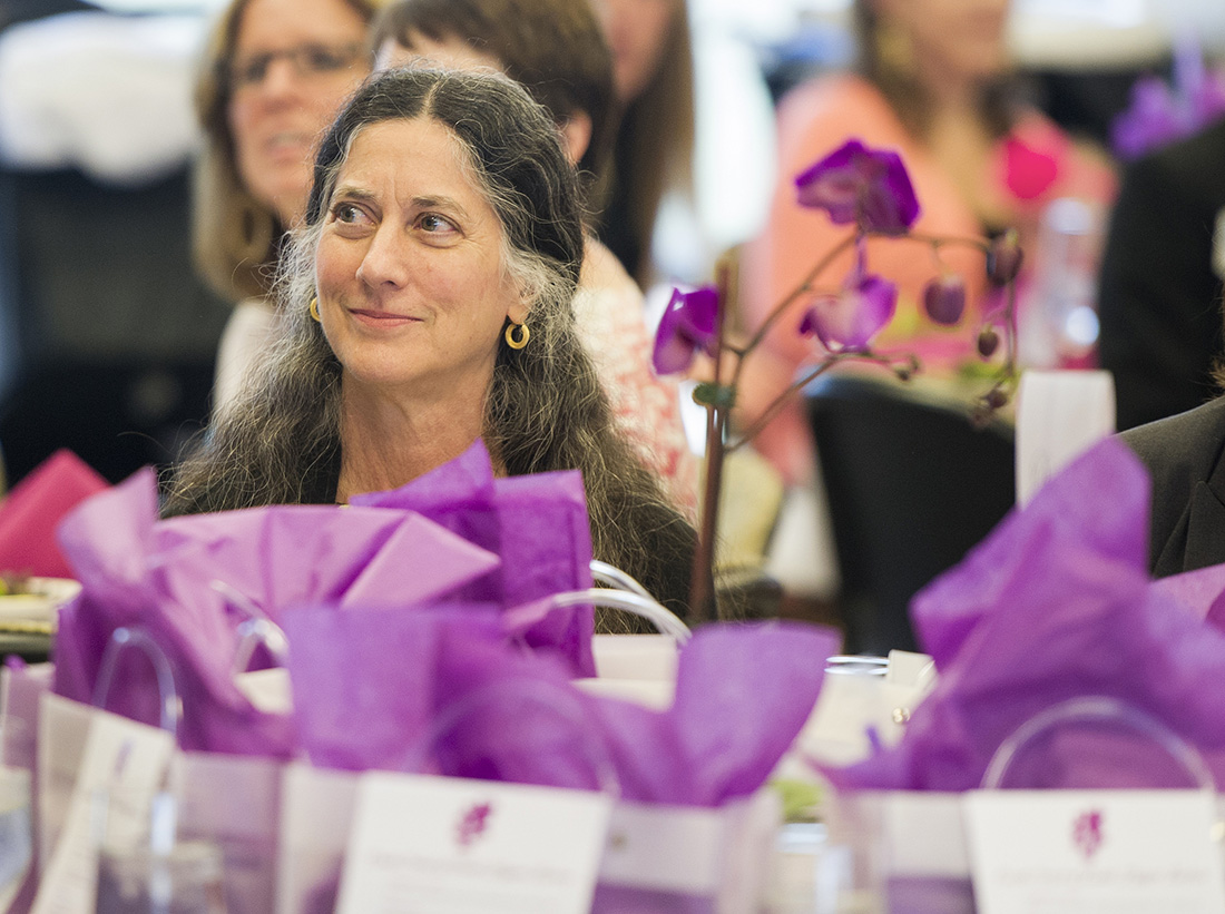 Dr. Janice DeWald during the Sept. 9 Caruth Luncheon