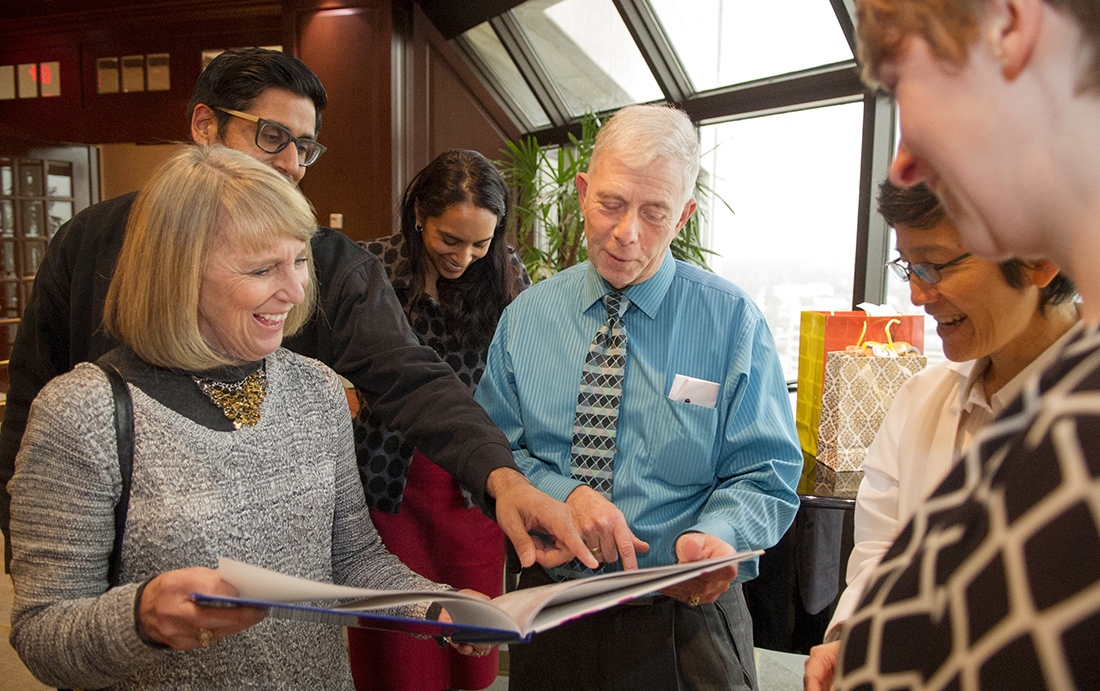 Dr. Harvey Kessler retirement reception