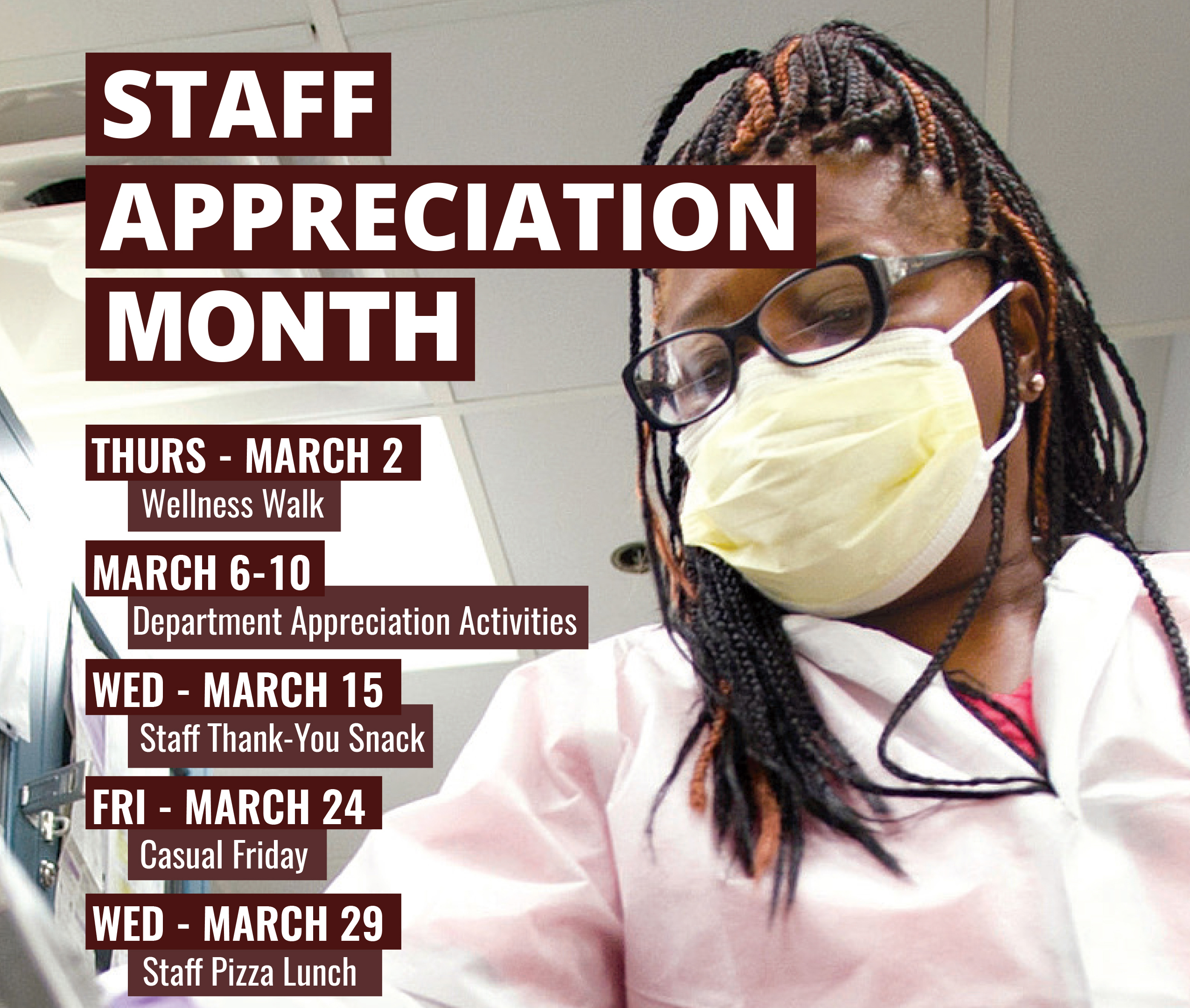 Staff Appreciation Month