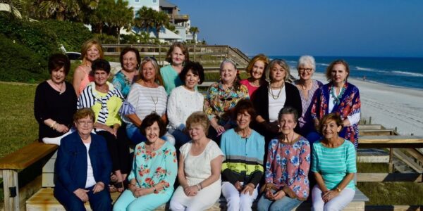 L to R, back: Janice Curry; Carolyn Phillips; Terry Miller; Frankie Lou Hansen; Judy Helbing; Jill Baker ; Cil Hein; Druann Andrecht; Sharon Jones; Maureen Calhoon; Lana Crawford; and Pam Wade