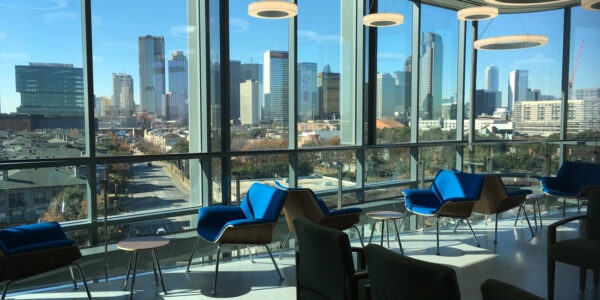 Clinic and Education Building waiting room