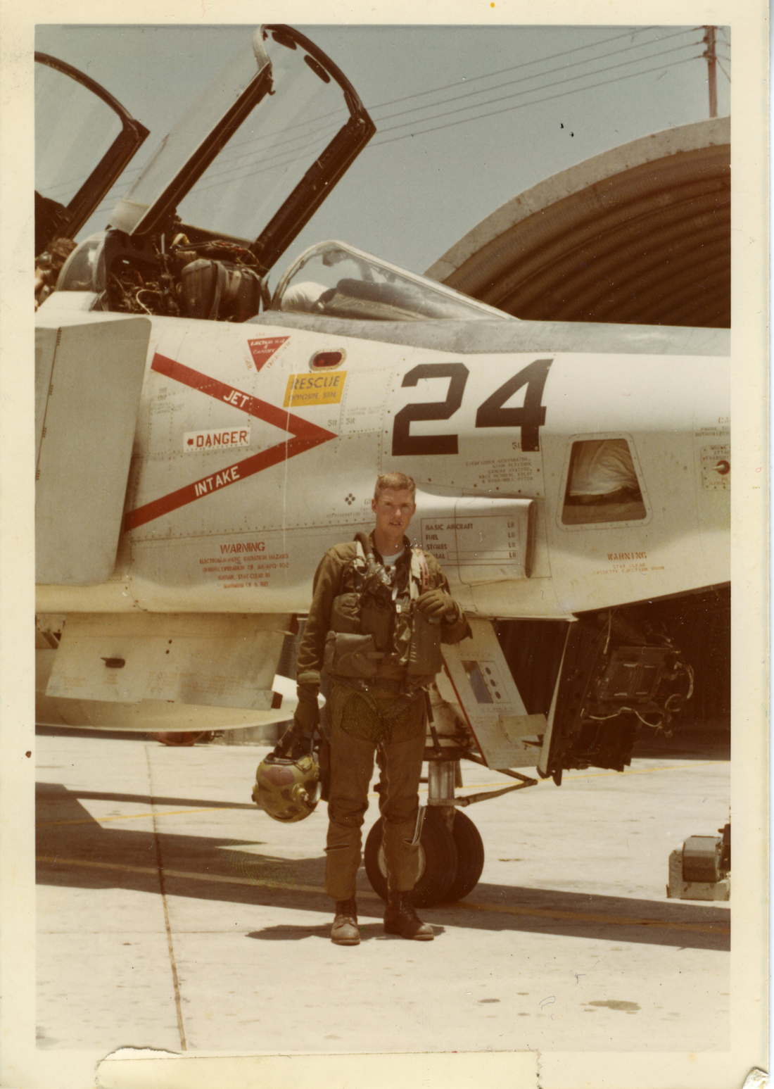 Dr George Cramer military pilot