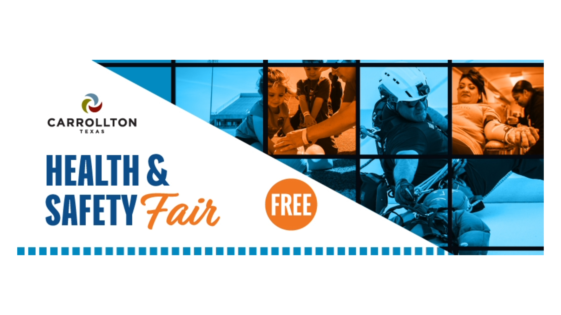 Carrollton Health and Safety Fair logo